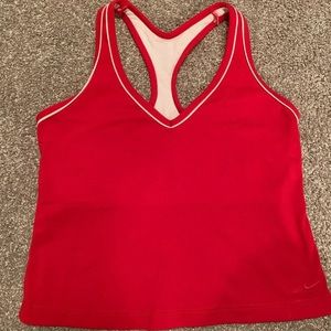 Vintage red Nike exercise tank top